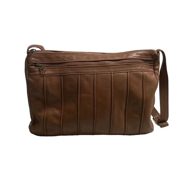 Libaire California Women's Crossbody Bag Brown7X2.5X10 VINTAGE - Picture 1 of 10